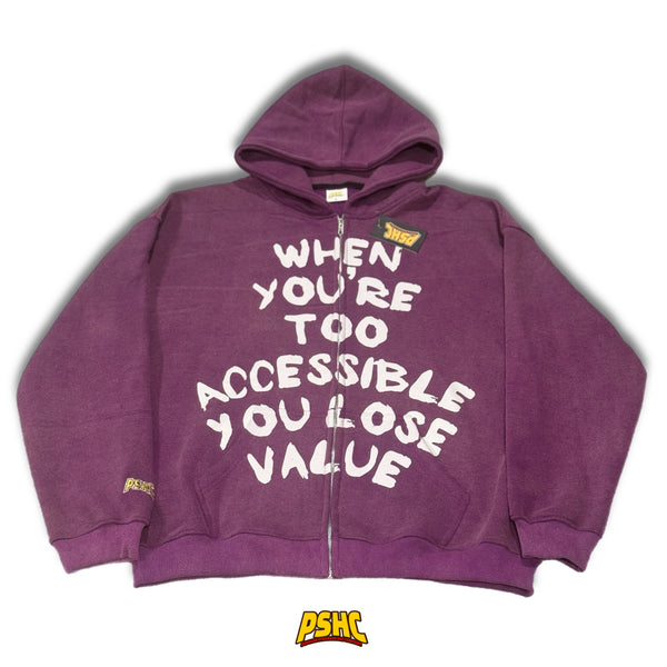 In Valuable Zip Up Hoodie