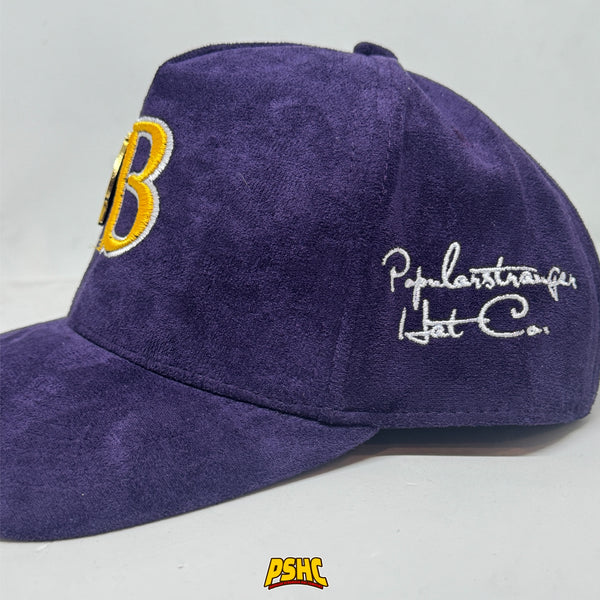 Suede Trophy Case SnapBack