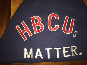 Navy blue "Hbcus Matter" Sweatshirt